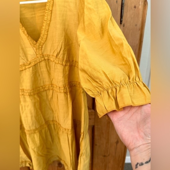 Shein Tunic Dress With Ruffled Banded Details  - Size XL NWOT - Picture 2 of 12